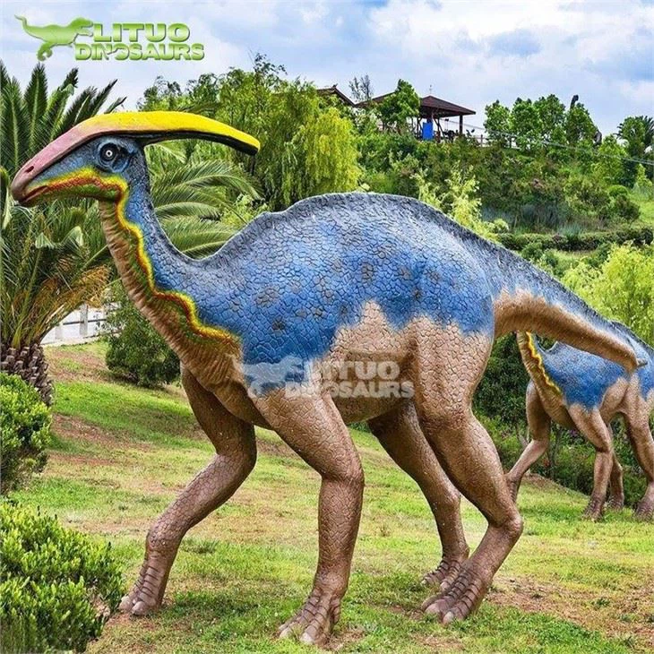 Simulation Dinosaur Model Parasaurolophus   (2)(001)