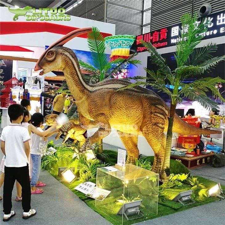 Big Dinosaur Model Parasaurolophus (3)(001)