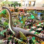 Model Brachiosarus Dinosaur Buatan Animatronik